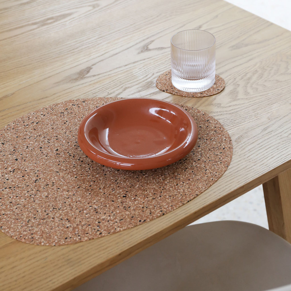 ENKEL STUDIO Coaster, Set of 4, Freckle