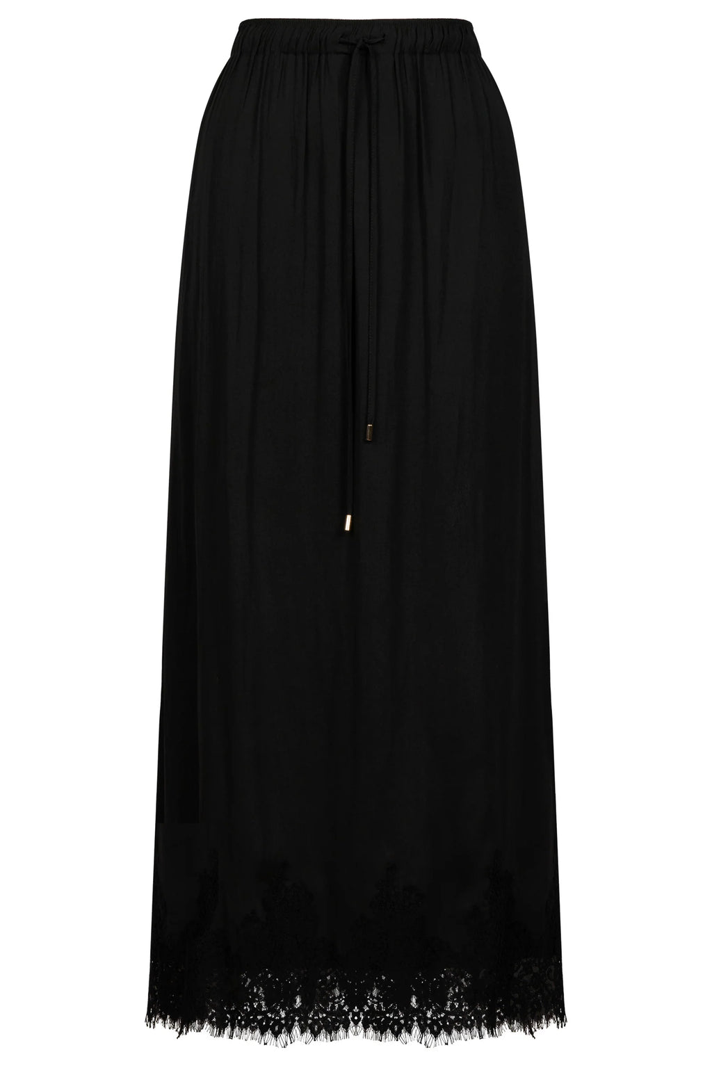 Drift Lace Skirt - Black