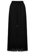 Drift Lace Skirt - Black