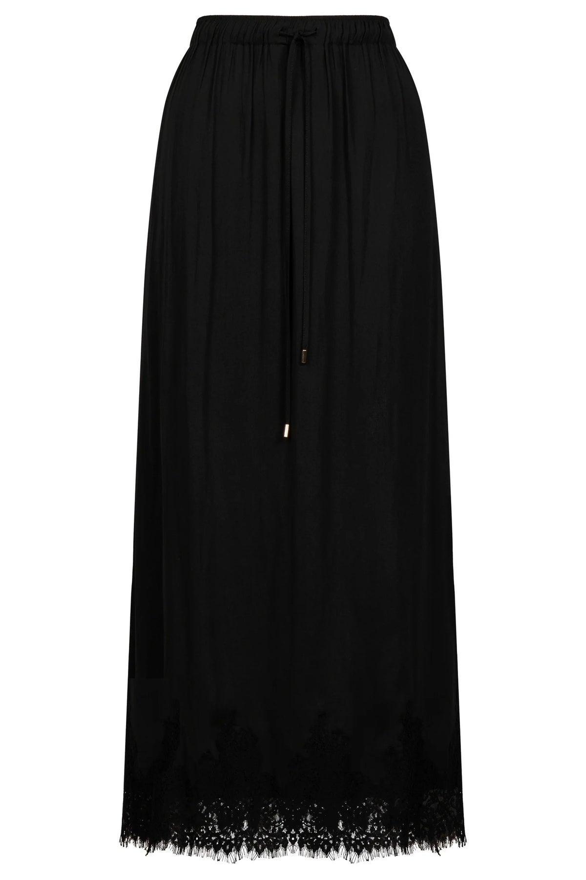 Drift Lace Skirt - Black