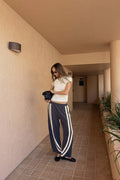 Barrel Trackpant Washed Black