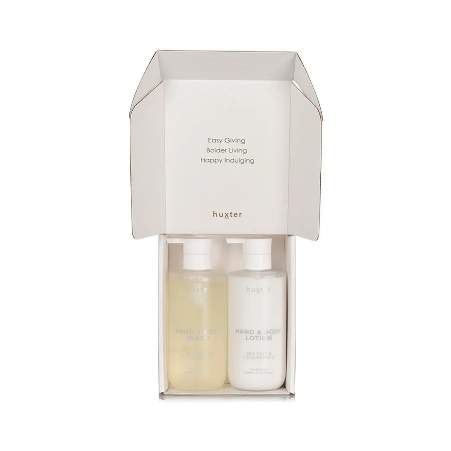 Wash & Lotion Duo - Neutral - Sea Salt &  Cedarwood