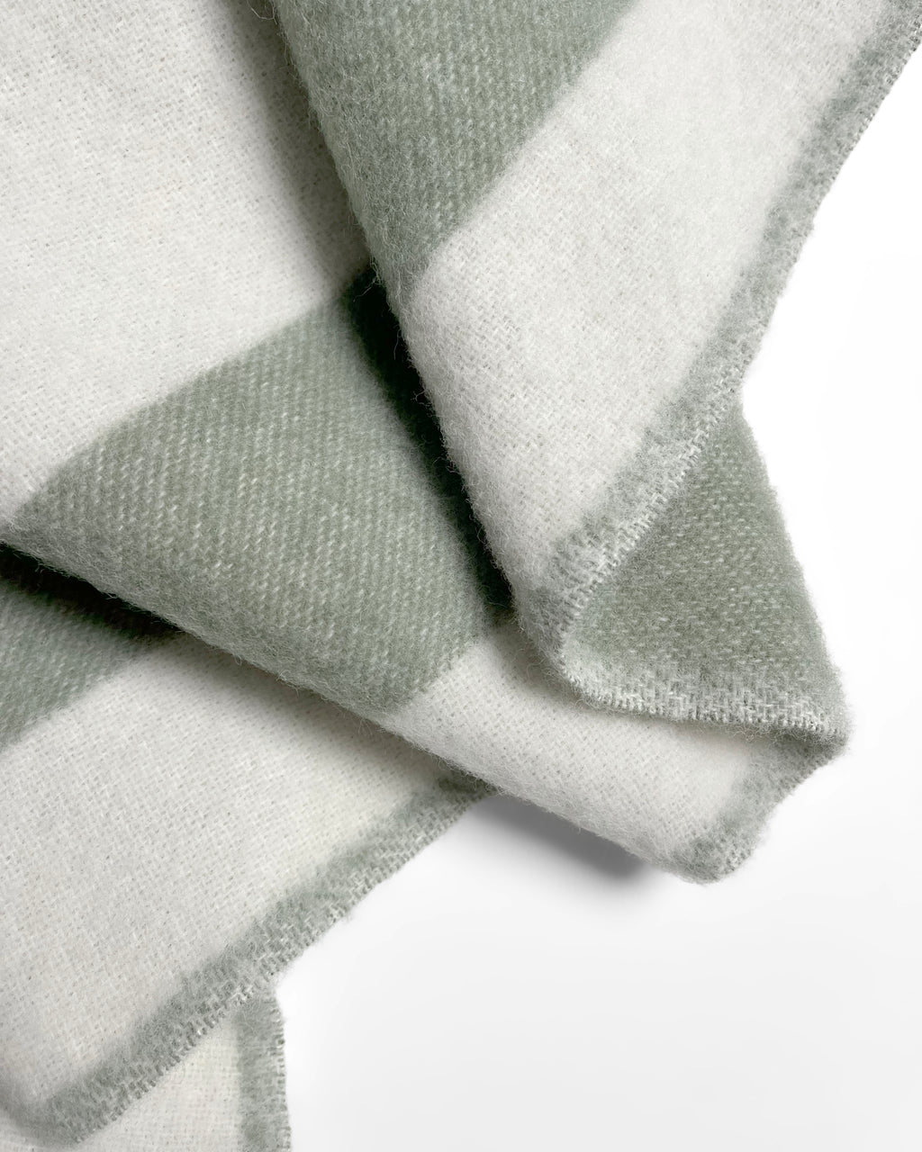 Rough Stripe Blanket - Agave
