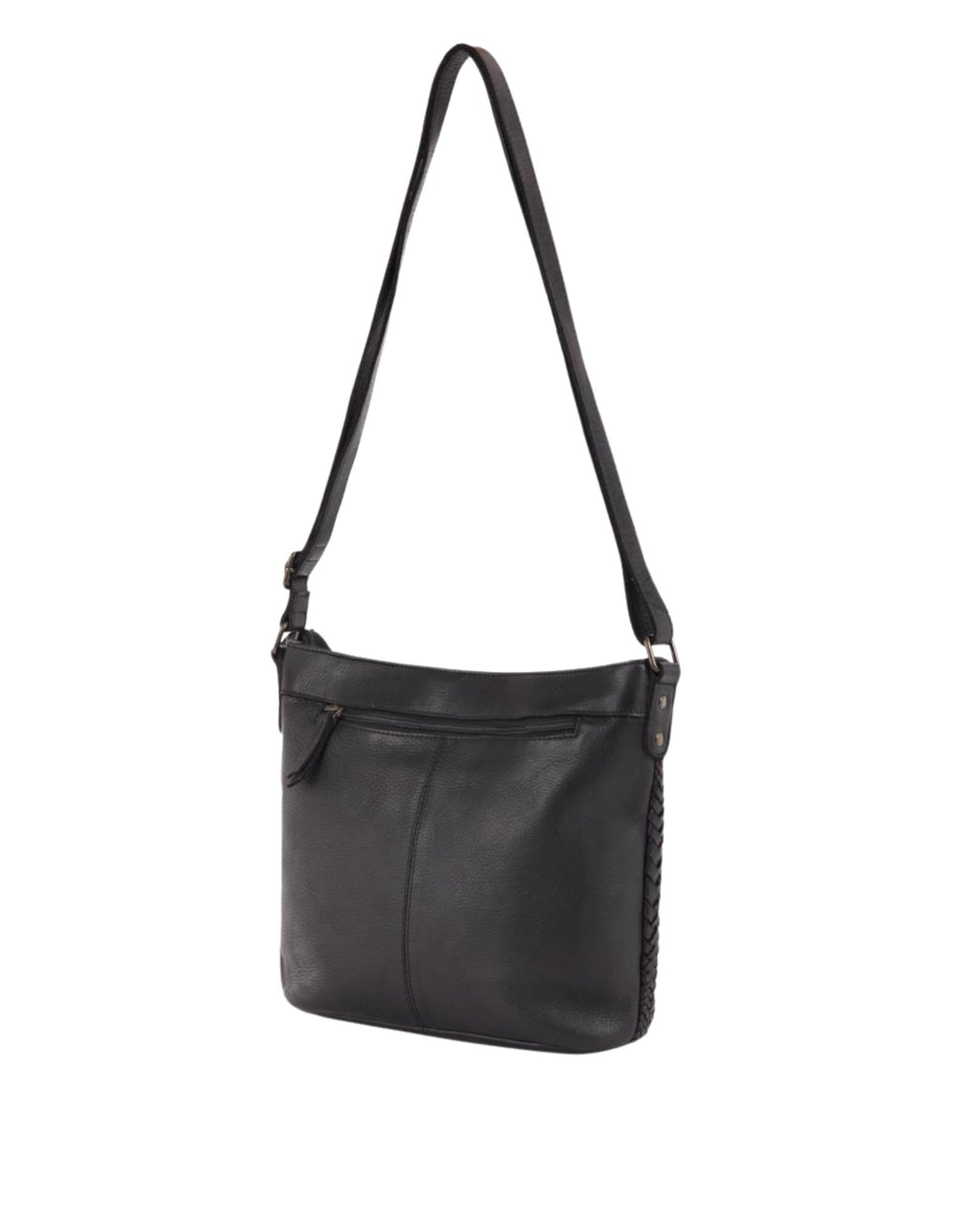 Coogee Cross Body Bag W/Adjustable Strap - Black