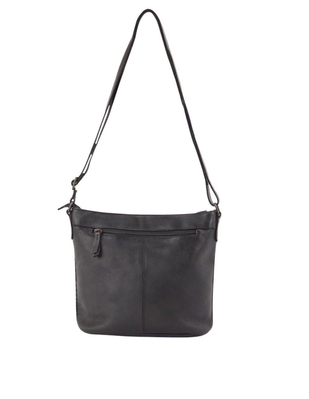Coogee Cross Body Bag W/Adjustable Strap - Black