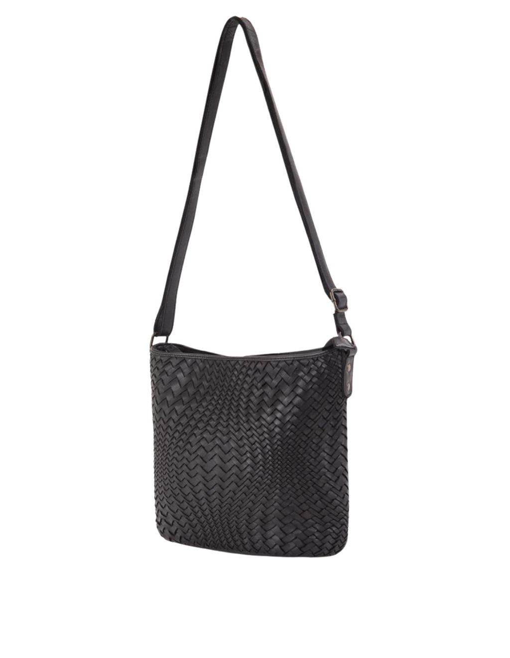 Coogee Cross Body Bag W/Adjustable Strap - Black