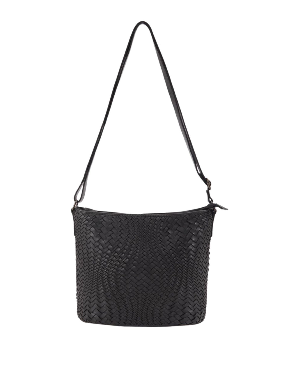 Coogee Cross Body Bag W/Adjustable Strap - Black