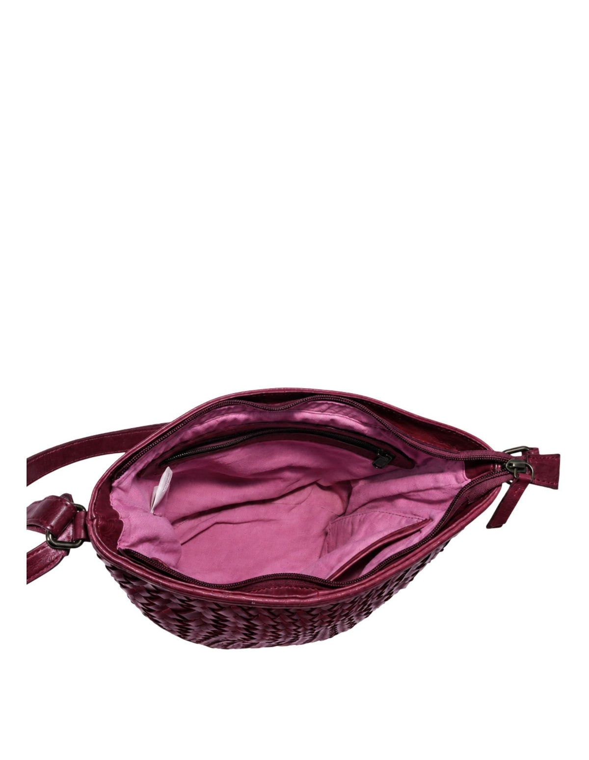 Coogee Cross Body Bag W/Adjustable Strap - Purple