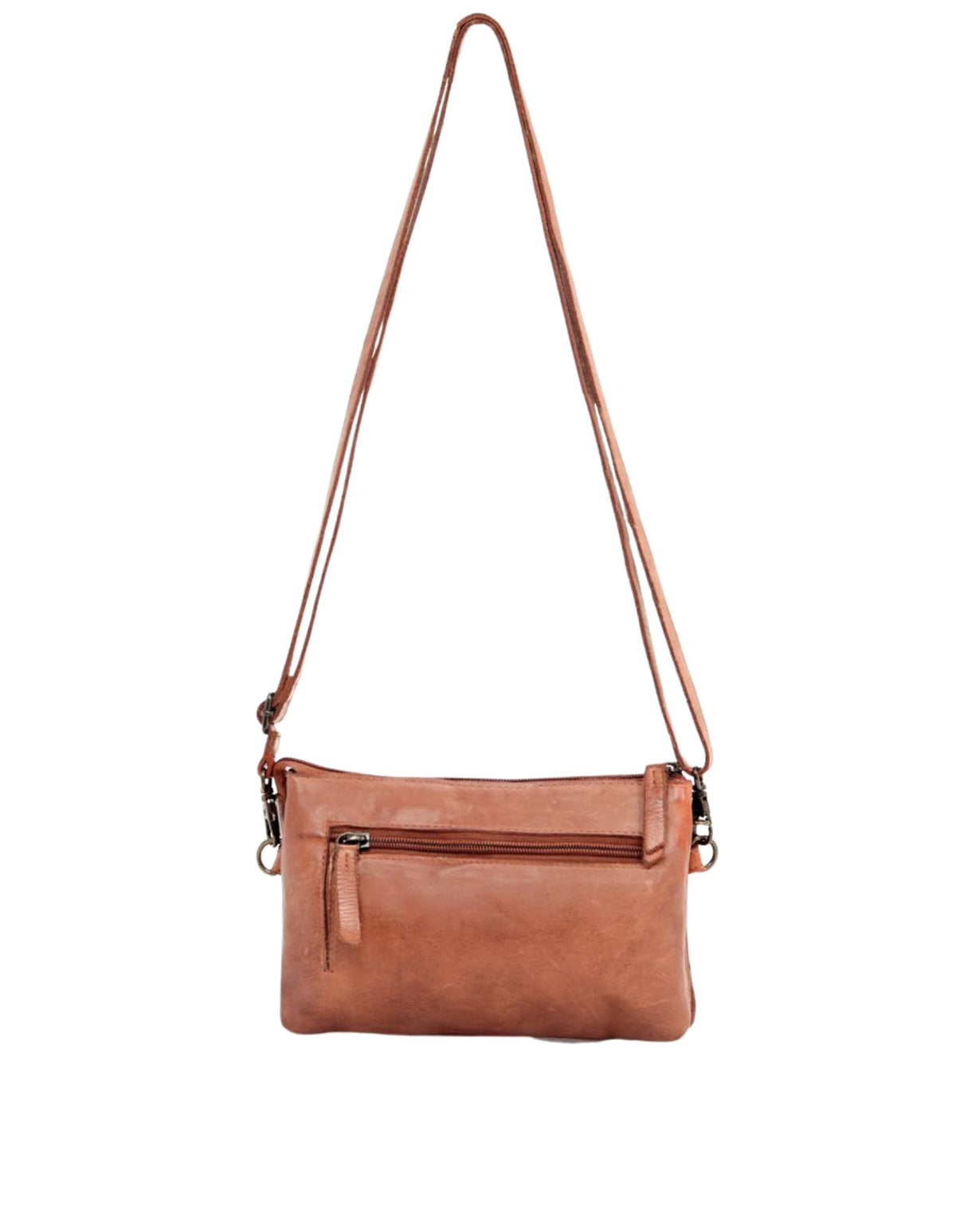 Paddington Cross Body Bag W/Adjustable Strap - Tan
