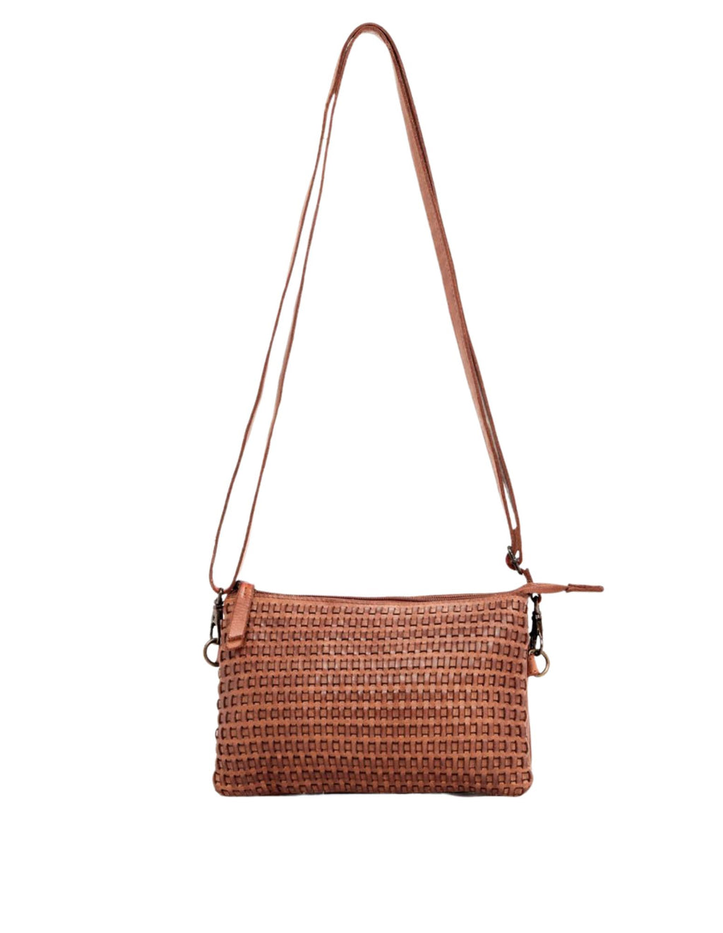 Paddington Cross Body Bag W/Adjustable Strap - Tan