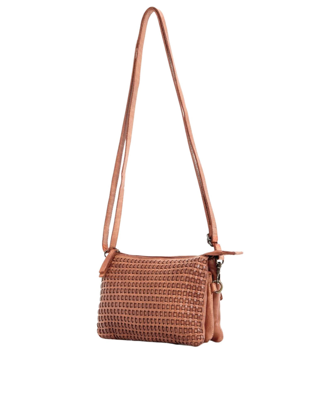 Paddington Cross Body Bag W/Adjustable Strap - Tan