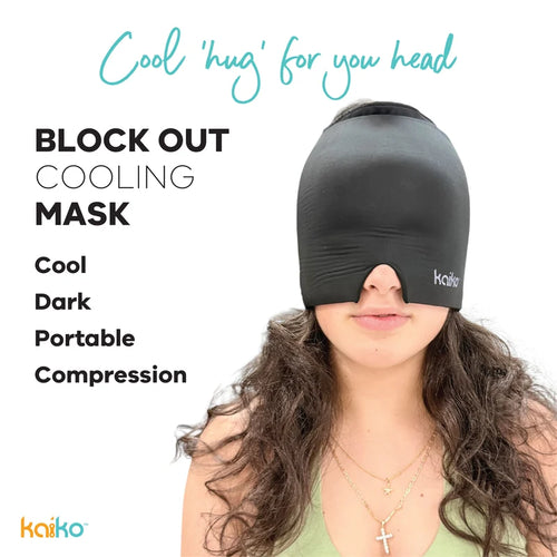 Block Out Cooling Head Mask – a cool ‘hug’ for your head