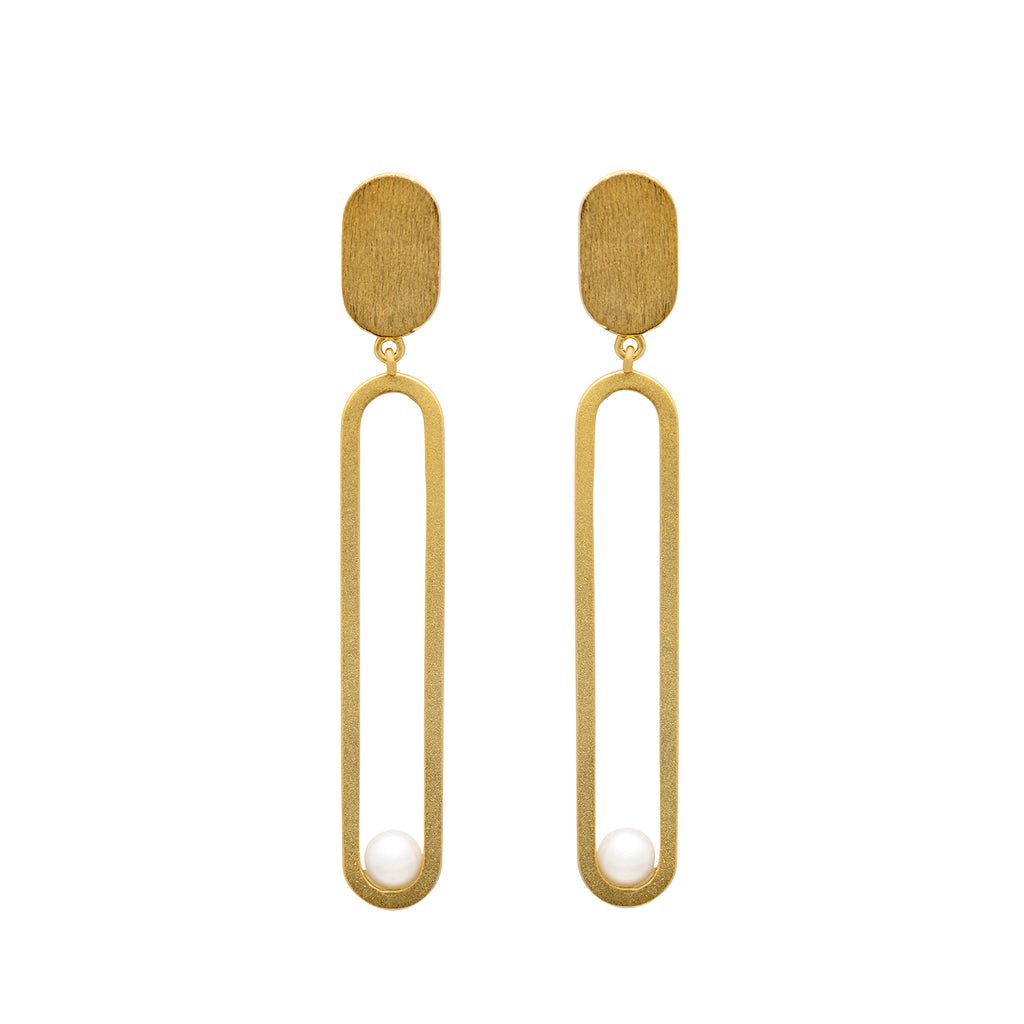 Clarity Earring – Gold