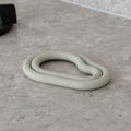 DESIGNSTUFF RUND Curve Trivet Gift Set, Sand
