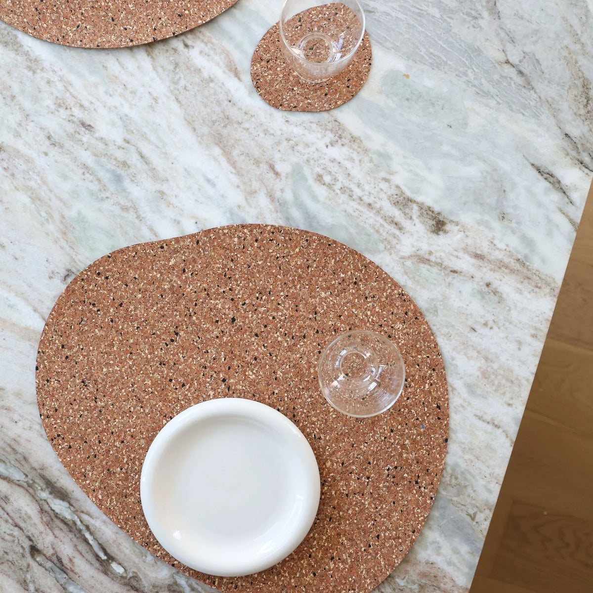 ENKEL STUDIO Coaster, Set of 4, Freckle