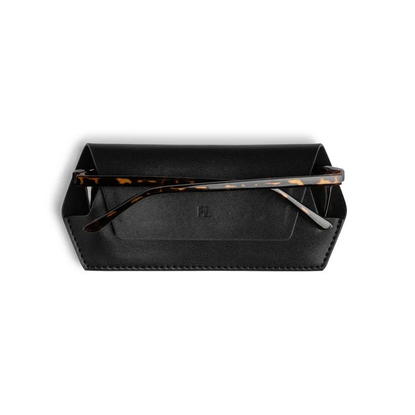Slimline Glasses Case - Black