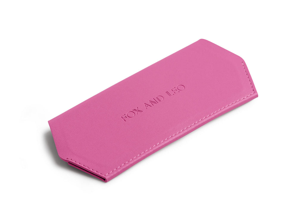 Slimline Glasses Case - Hot Pink