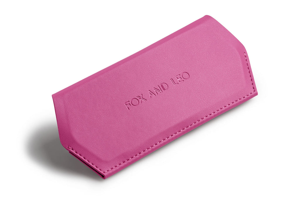 Slimline Glasses Case - Hot Pink