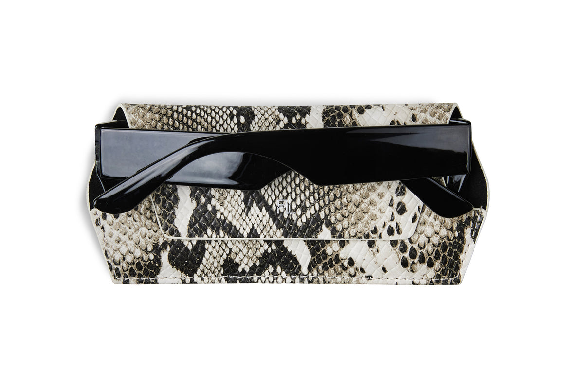 Slimline Glasses Case - Snake