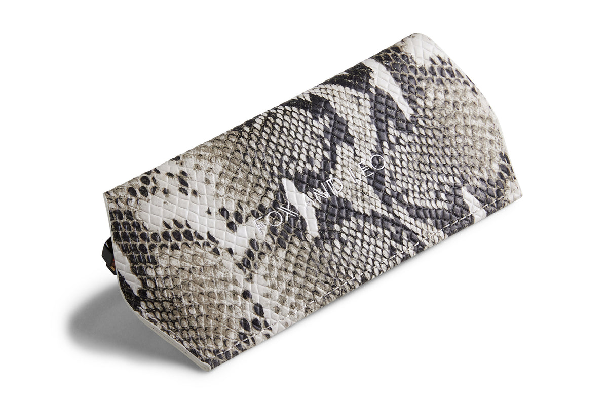Slimline Glasses Case - Snake