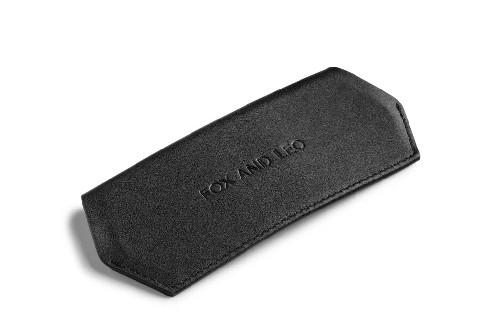 Slimline Glasses Case - Black