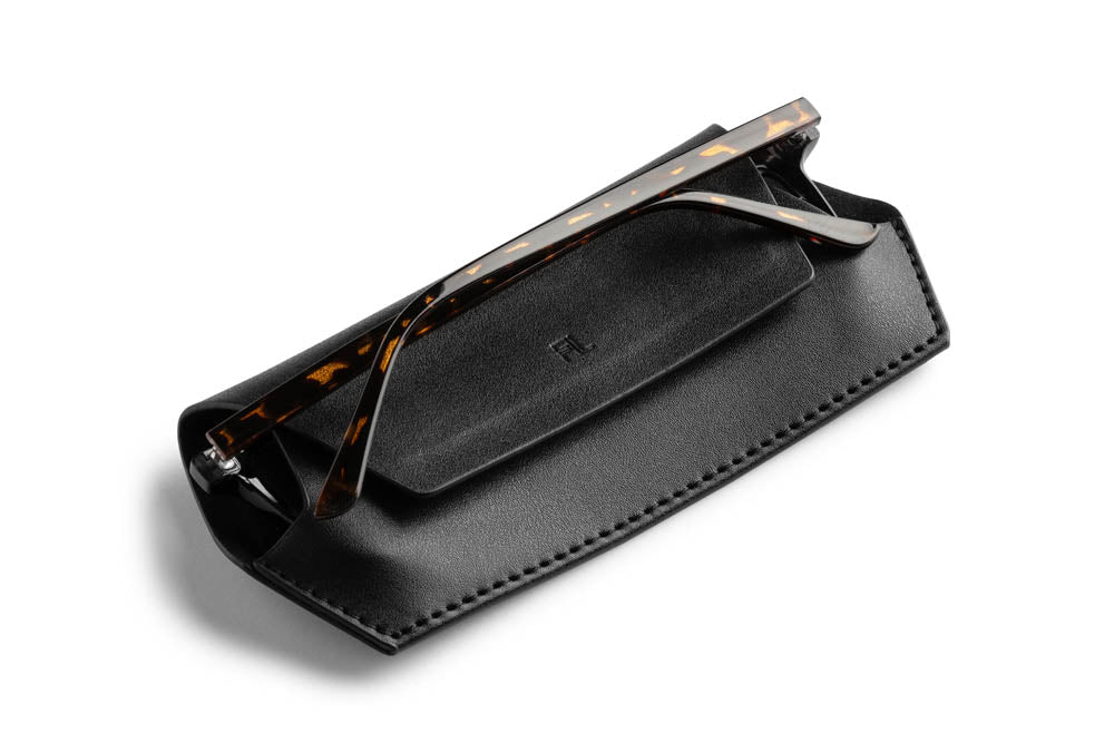 Slimline Glasses Case - Black