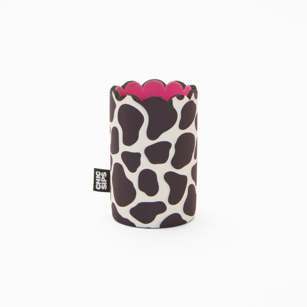 Scalloped Sleeves VELDA | Cow Print