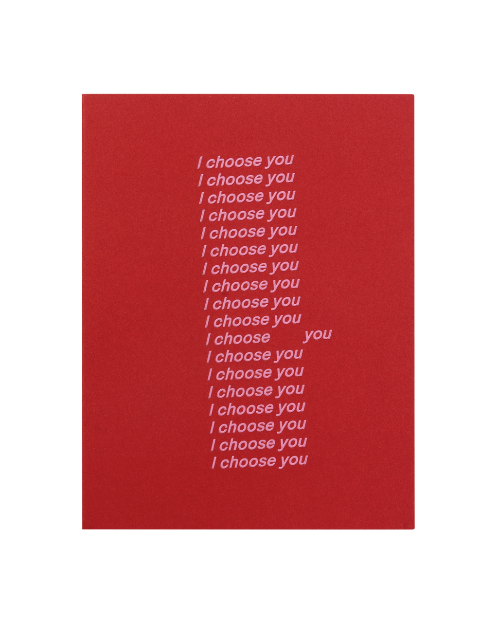 I Choose You