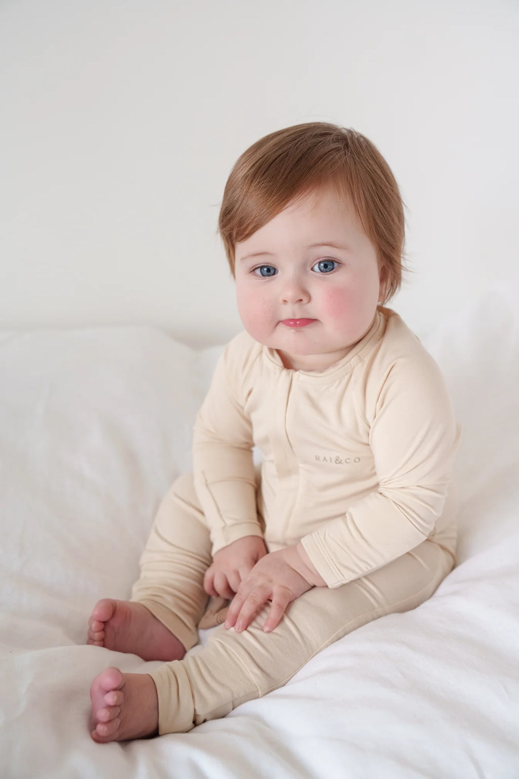 Lightweight Bamboo Onesie - Oat
