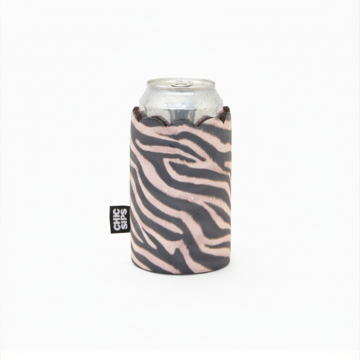 Scalloped Sleeves NOCTURNE | Zebra Print
