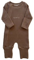 Ribbed Onesie - Caramel