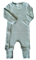 Ribbed Onesie - Sage