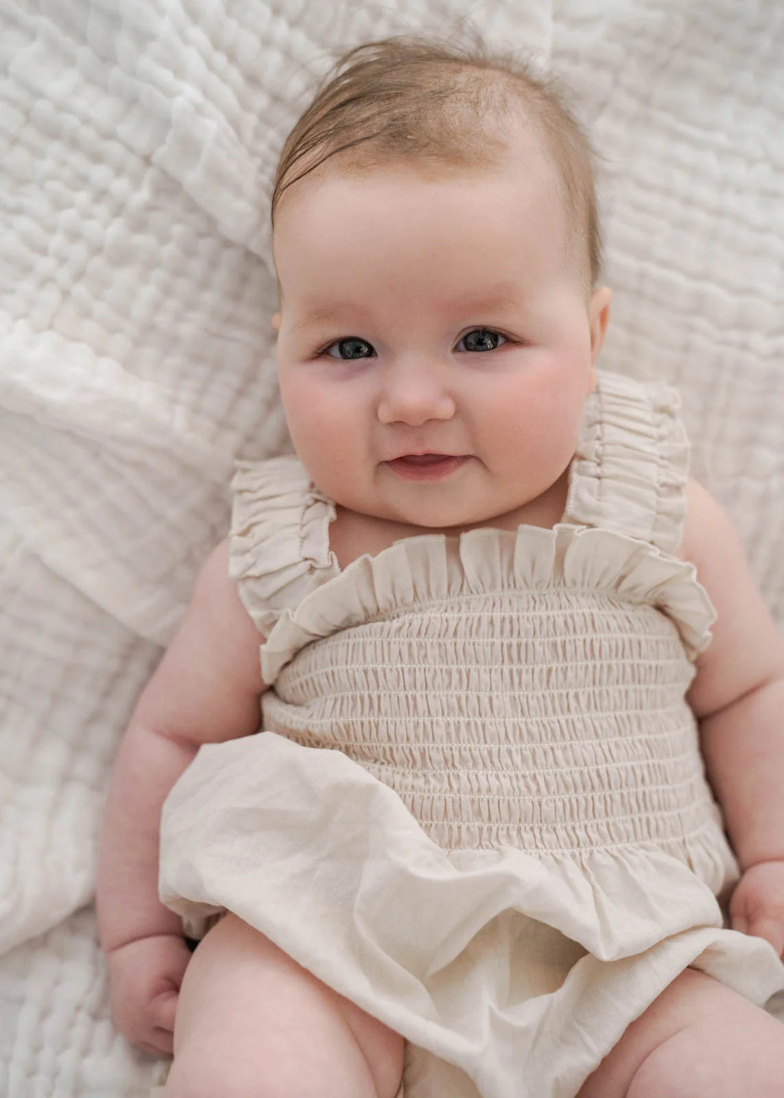 Ruby Romper - Beige