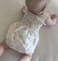 Ruby Romper - White Floral