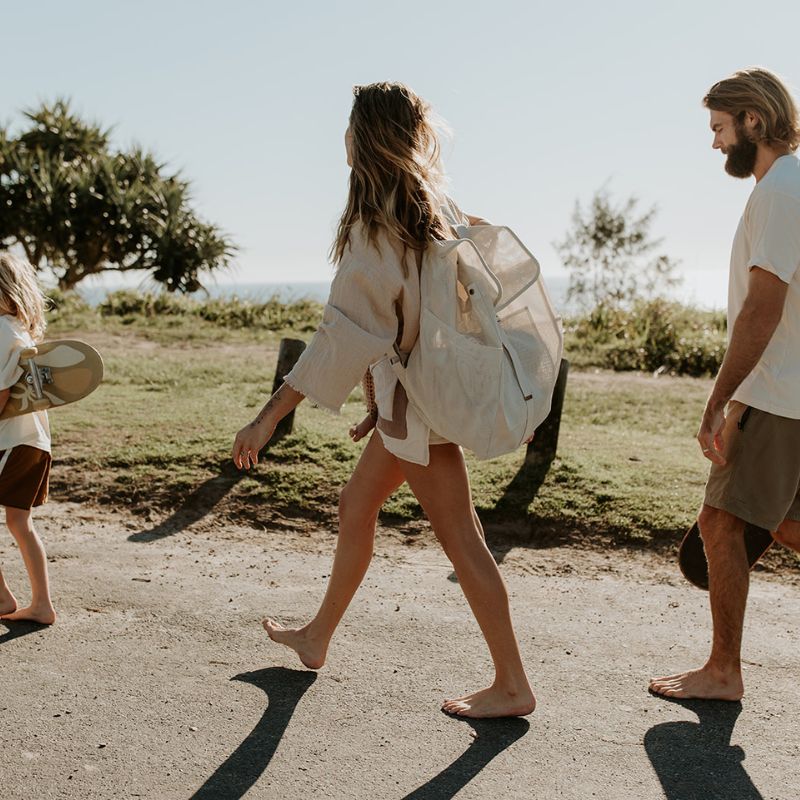 Beach Hauler™ Mesh Backpack - Sand