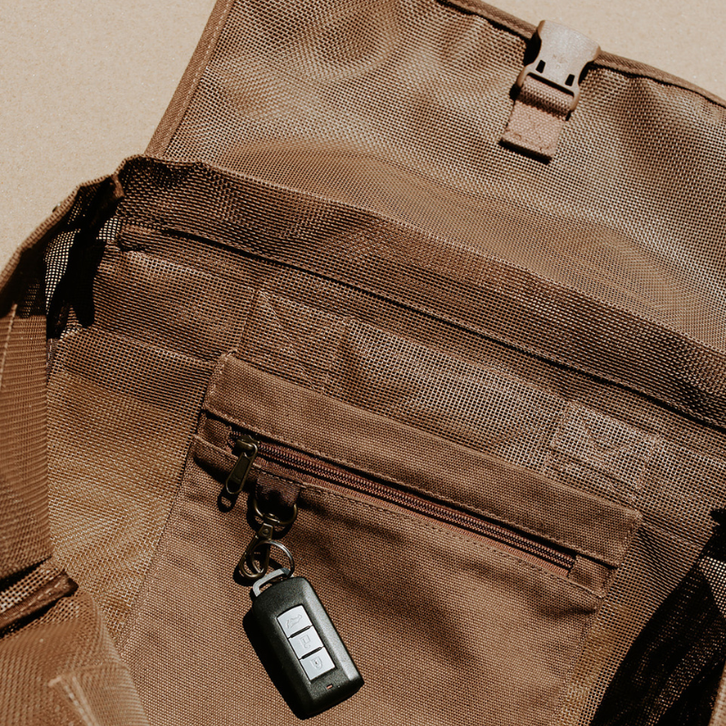Beach Hauler™ Mesh Backpack - Espresso