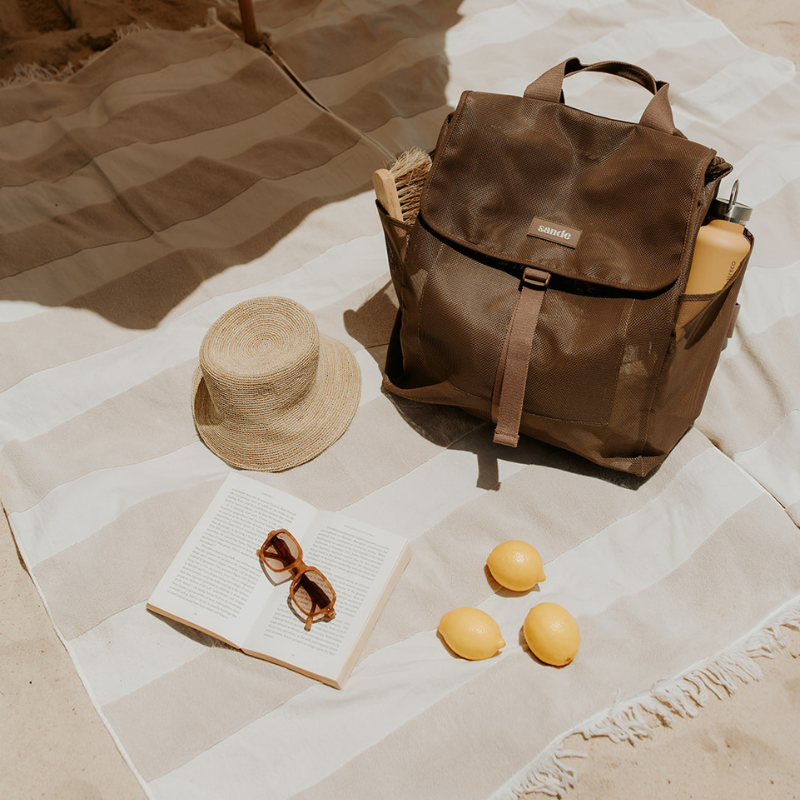 Beach Hauler™ Mesh Backpack - Espresso