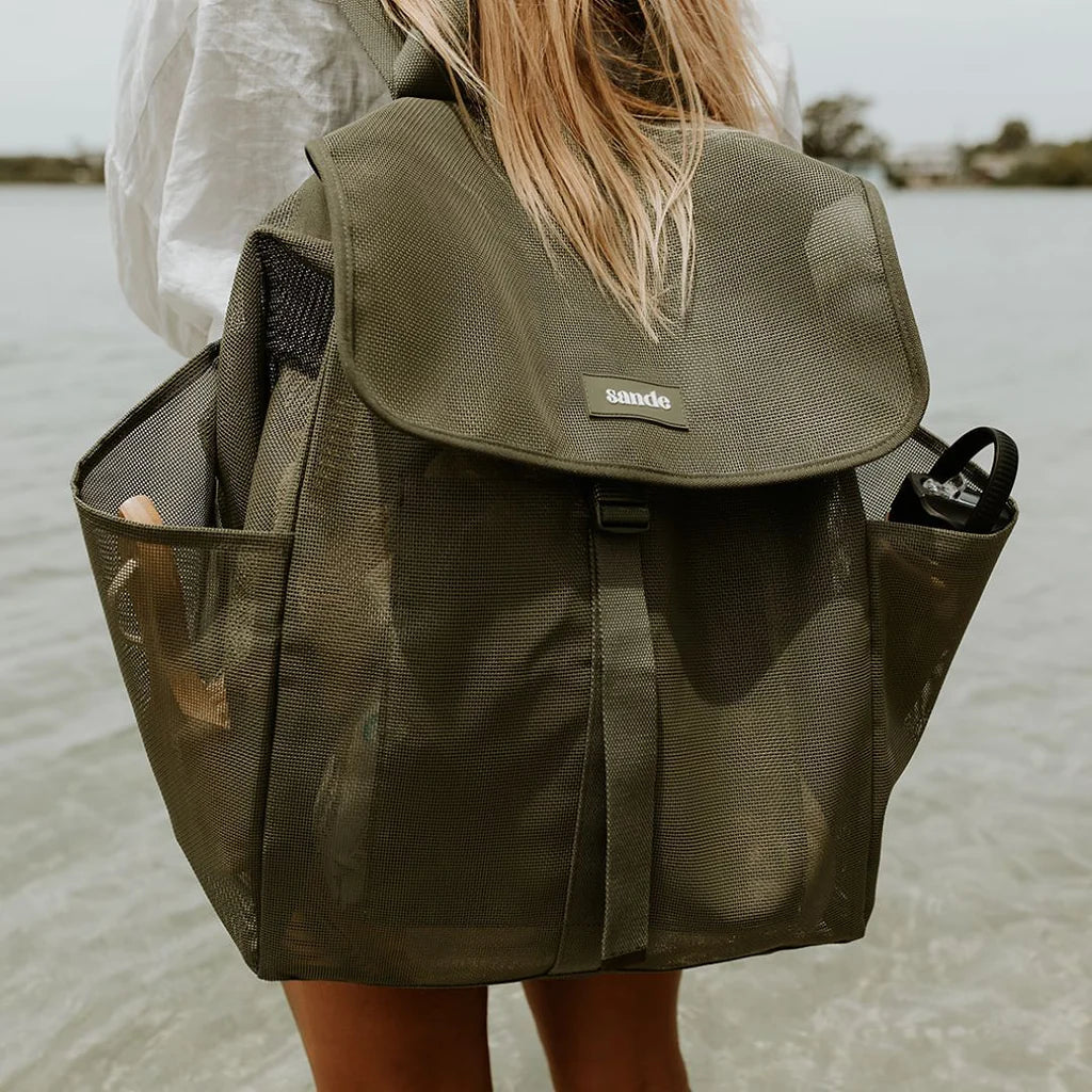 Beach Hauler™ Mesh Backpack - Pandanus