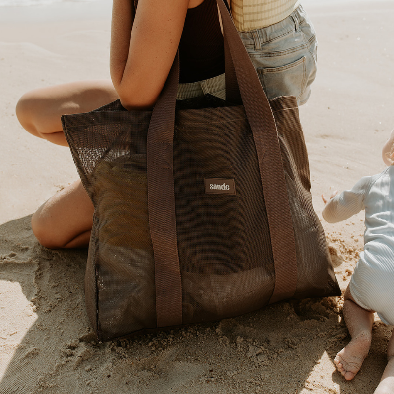 Beach Hauler™ - Mini Beach Bag – Espresso