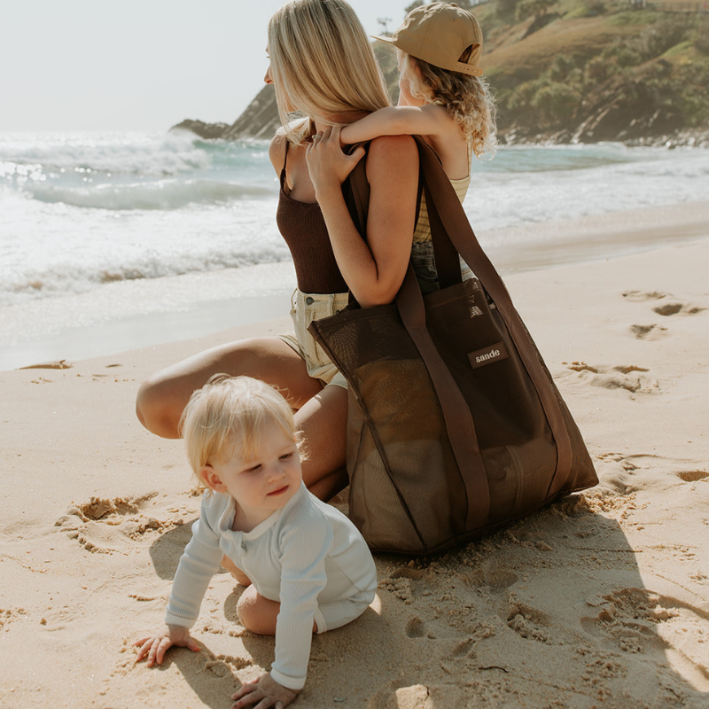 Beach Hauler™ - Mini Beach Bag – Espresso