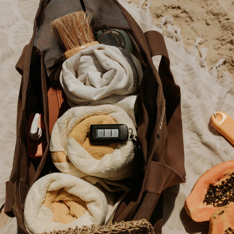 Beach Hauler™ - Mini Beach Bag – Espresso