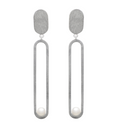 Clarity Earring – Silver