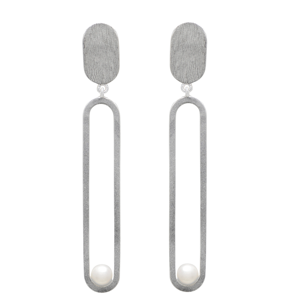 Clarity Earring – Silver