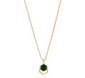 Malachite Hexagon Pendent