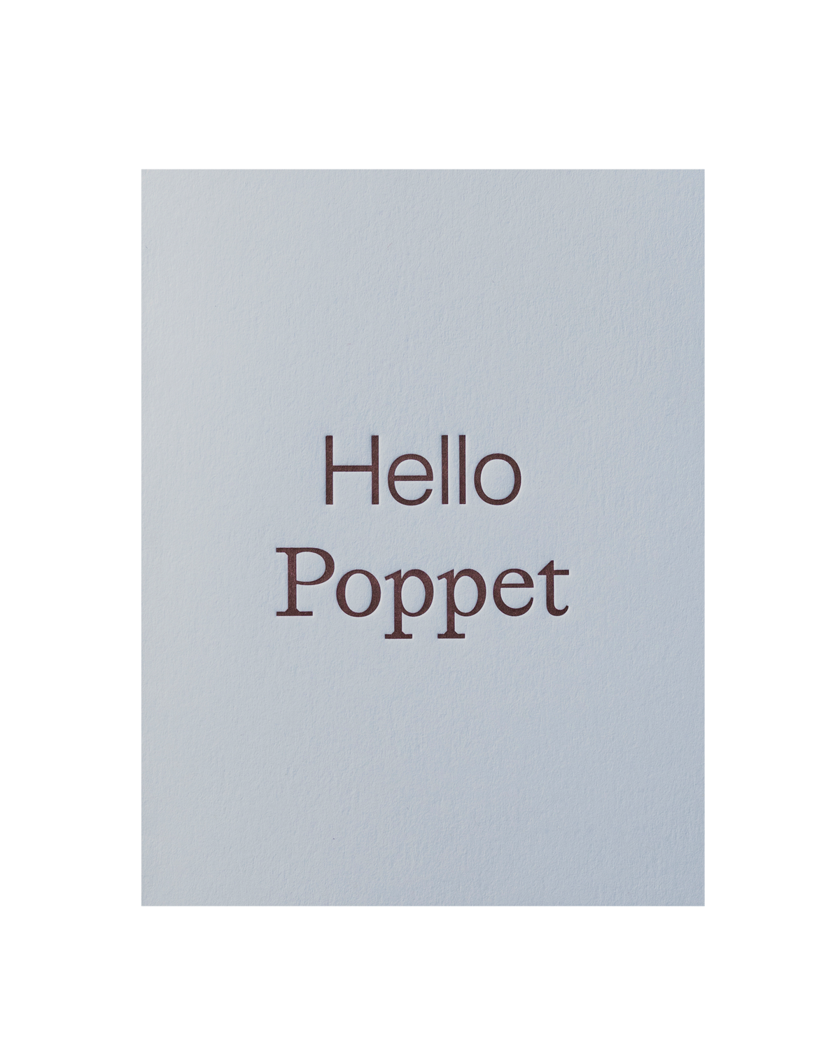 Hello Poppet