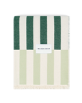 Tiles Blanket - Sage Forest Cotton Blanket