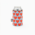 Scalloped Sleeves VALENTINI (BLUE) | Heart Print