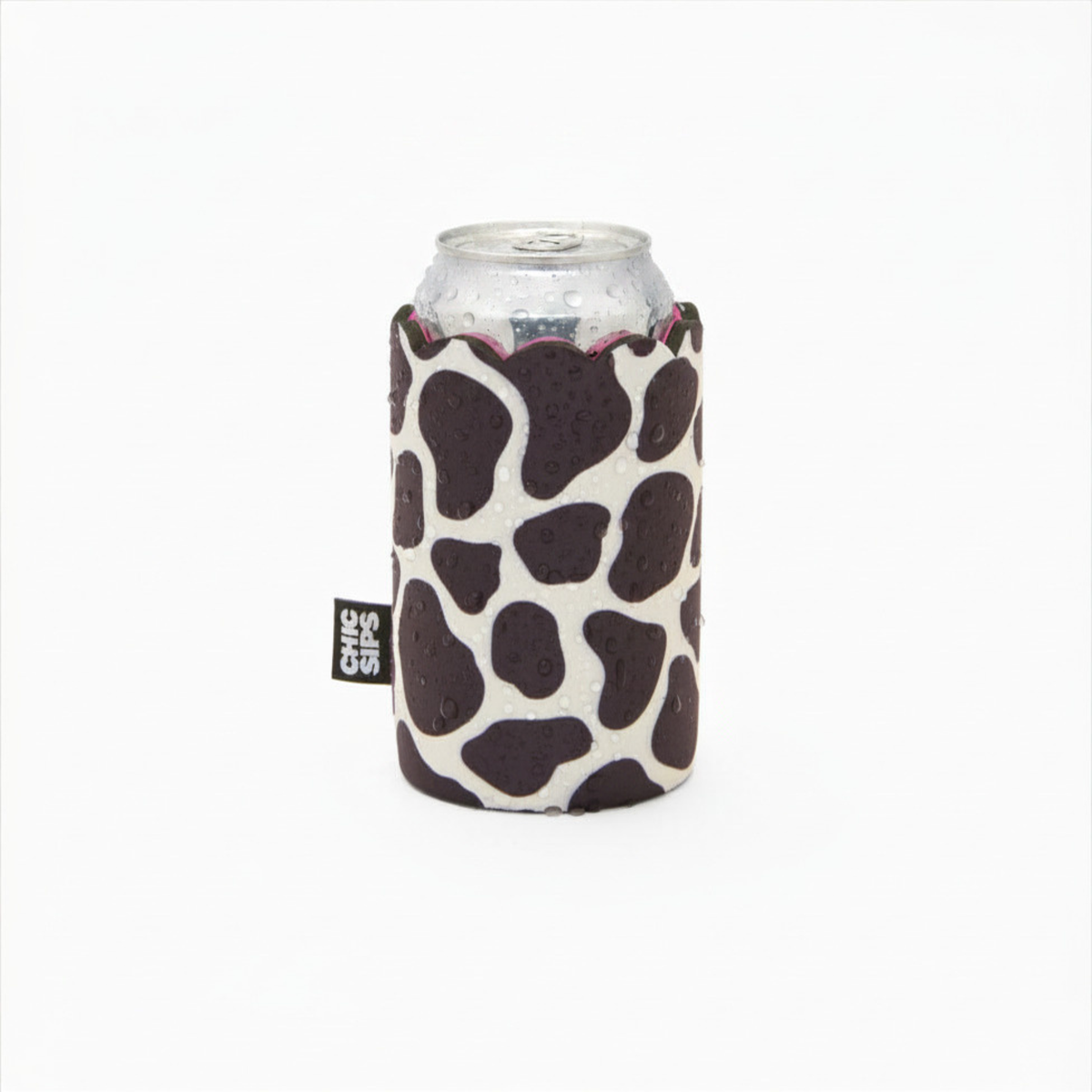 Scalloped Sleeves VELDA | Cow Print