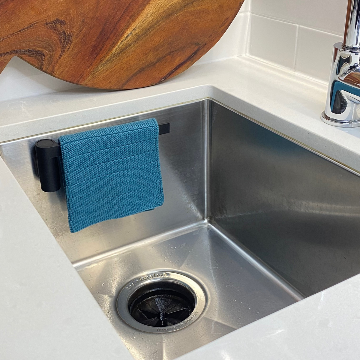 Happy Sinks Dishcloth holder - Biocomposite (Black)
