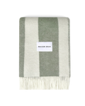 Rough Stripe Blanket - Agave